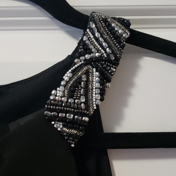 Black midi dress - Picture 3 of 7